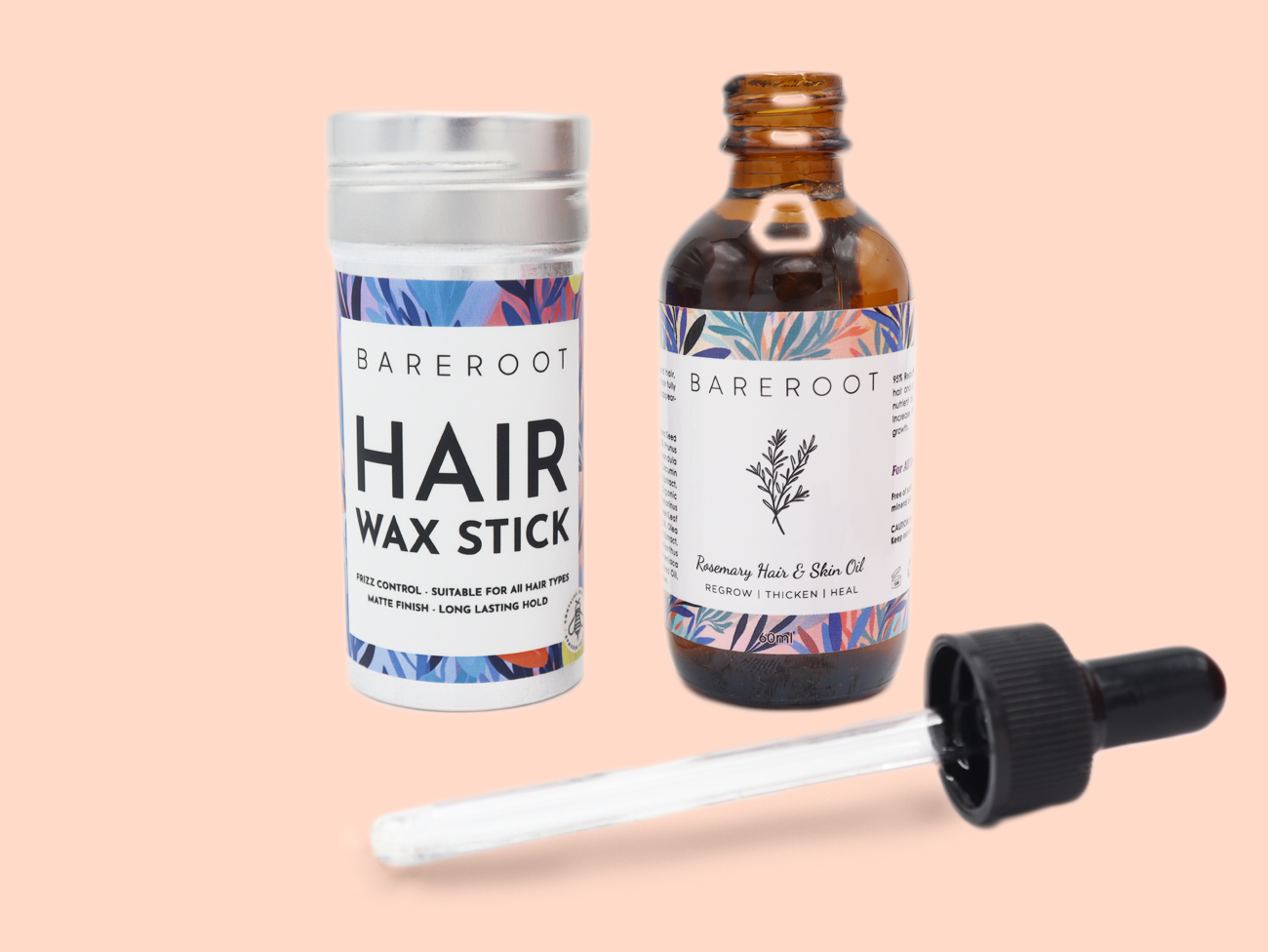 Haircare Gift Set: Rosemary Oil + Wax Stick